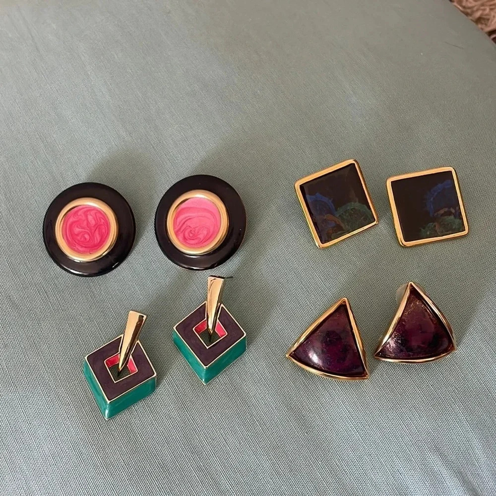 Vintage 80’s Big Earrings‎